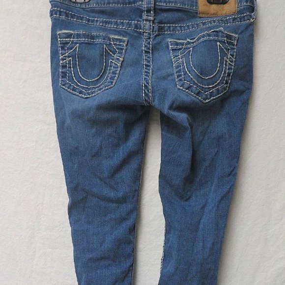 True Religion Faded Blue Skinny Jeans Size‎ 27 - Picture 1 of 5